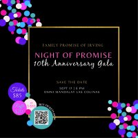 Night of Promise 10th Anniversary Black and White Gala image