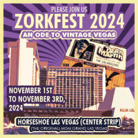 ZorkFest 2024 - An Ode to Vintage Vegas Featuring Gary Leff and Anthony Curtis of Las Vegas Advisor + Craps 🎲🎲 Lab! image
