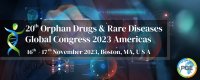 20TH ORPHAN DRUGS & RARE DISEASES GLOBAL CONGRESS 2023 Americas - East Coast image