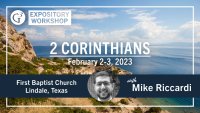 2023 G3 Expository Preaching Workshop (2 Corinthians) image