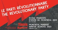 École marxiste d'hiver de Montréal 2023 Montreal Marxist Winter School image