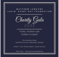 Matthew LeMoyne Lovin’ Every Day Foundation Gala image