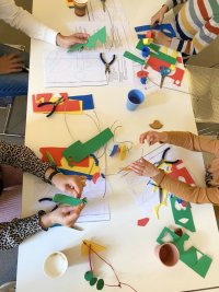 Kinderworkshop ‘Kunst in beweging/ Children's workshop 'Art in Motion' image