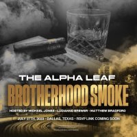 The Alpha Leaf Brotherhood Smoke in Dallas Texas. image