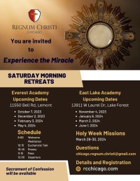 Regnum Christi February Saturday Morning Retreat image