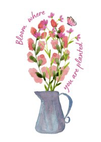 LSA Cards Fundraiser - Floral Gift Card image