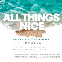 All Things Nice - THE DECKING PARTY | Saturday  21st September 2024 image