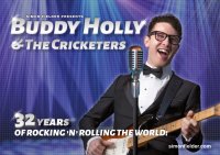 BUDDY HOLLY & THE CRICKETERS - 32 Years of Rocking 'n' Rolling the World! image