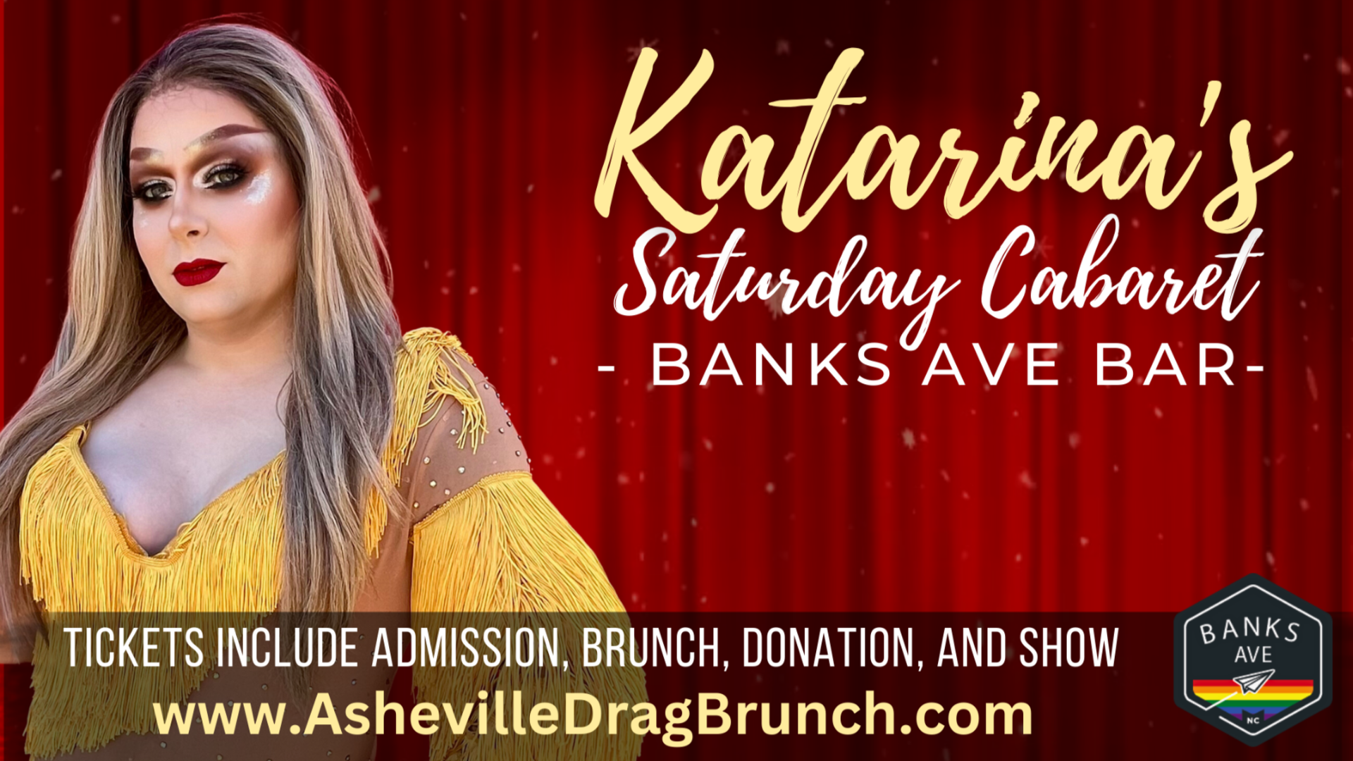BUY TICKETS – Asheville Drag Brunch: Disney Themed Fundraiser for Homeward  Bound 501(c)3 (All ages) – Banks Ave. Bar, Multiple dates and times