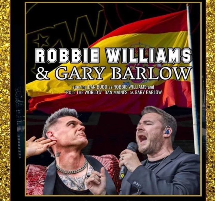 Robbie Williams and Gary Barlow TRIBUTE at Coopers Bar and Restaurant Quesada