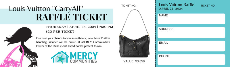 Buy Raffle Tickets – 2024 Power of the Purse Louis Vuitton Raffle – LRS ...