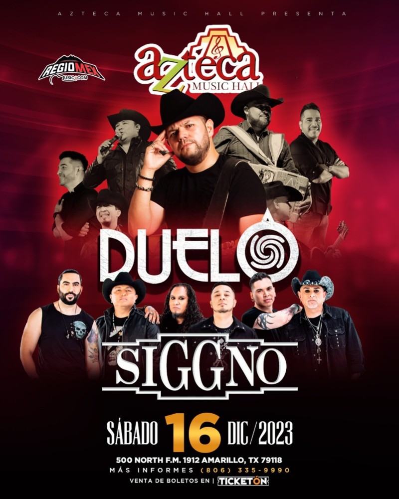 Buy tickets [Reserved Tables] DUELO / SIGGNO Azteca Music Hall, Sat