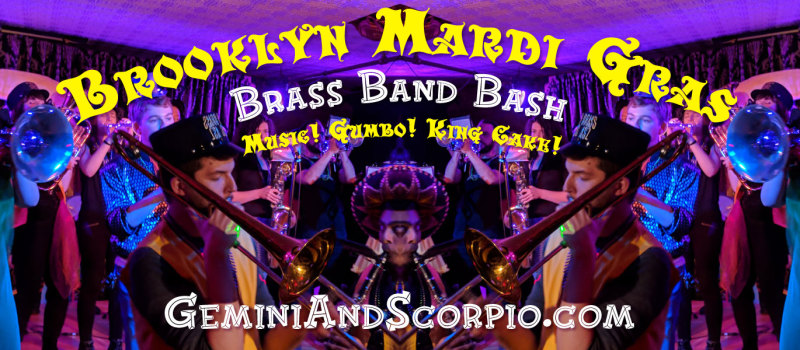 Buy tickets – Brooklyn Mardi Gras – Gemini & Scorpio Loft, 267 