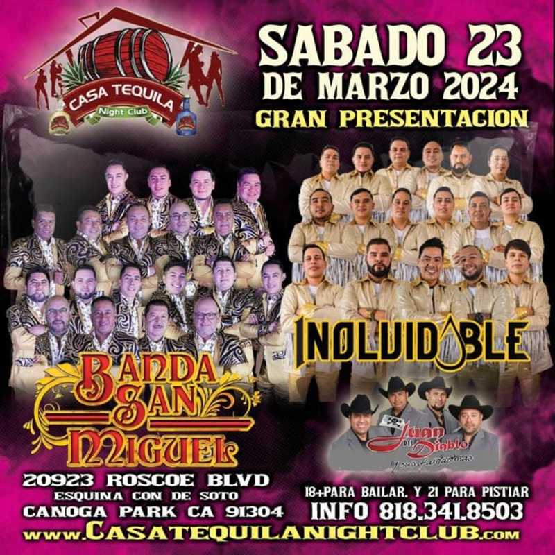Buy tickets – ⚡️Sabado 23 de Marzo⚡️ Banda San Miguel Inolvidable Banda ...