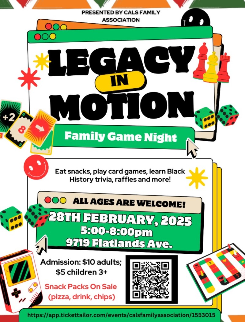 Select tickets Legacy in Motion Game Night Canarsie Ascend Lower School