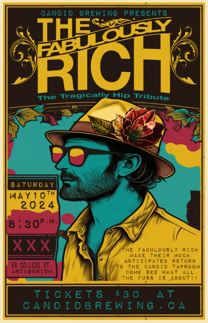 Buy tickets – The Fabulously Rich, the best Tragically Hip cover band ...