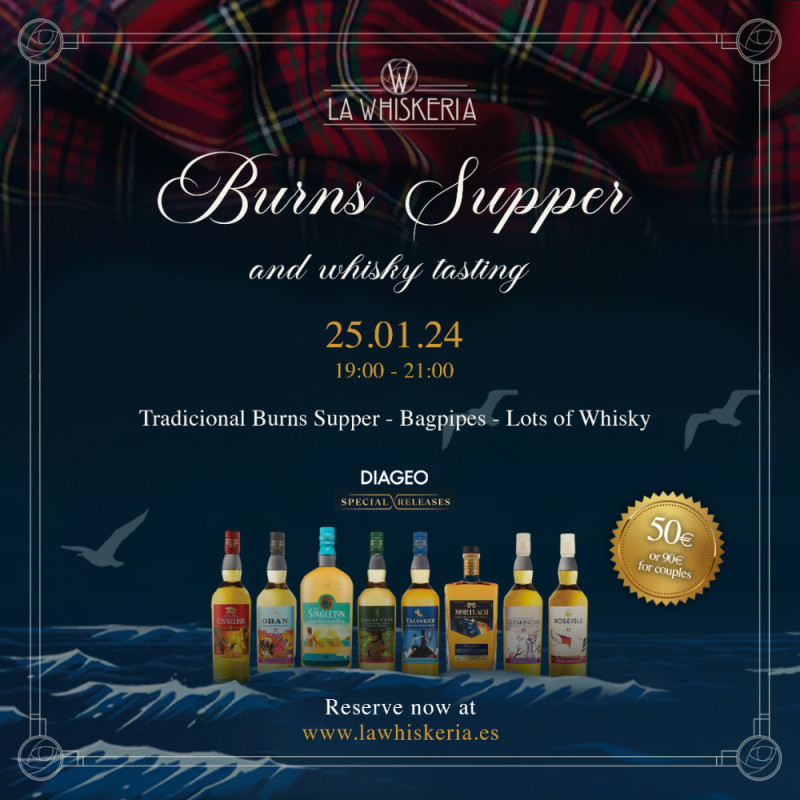 Buy tickets for Burns Supper Presented by Diageo Special Release