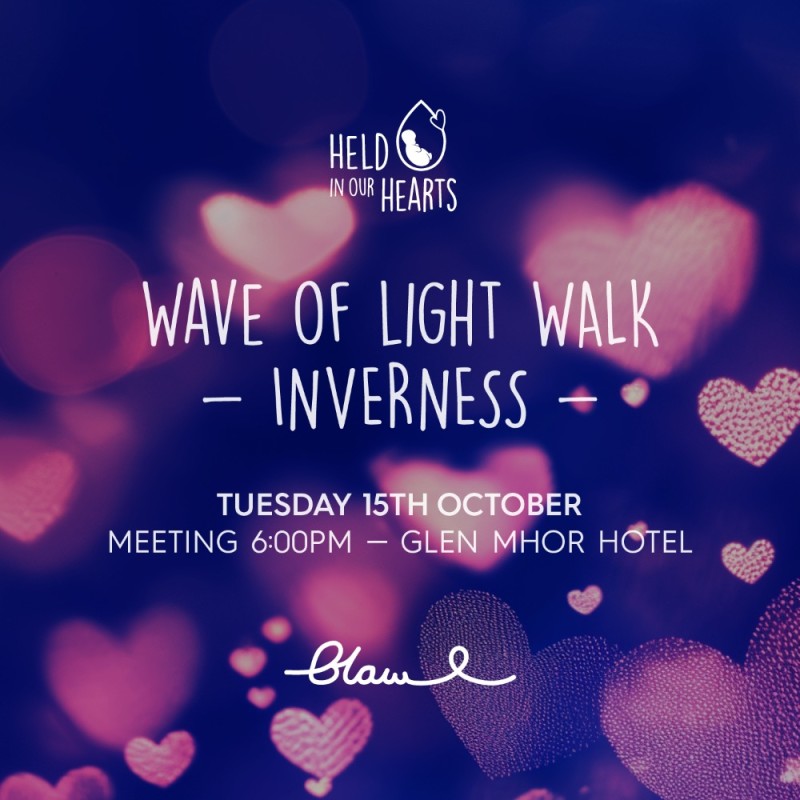 Register Held In Our Hearts Wave of Light Walk Inverness Glen