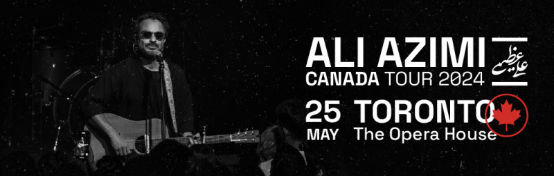 Sold out – Ali Azimi Live in Toronto - The Opera House – The Opera ...