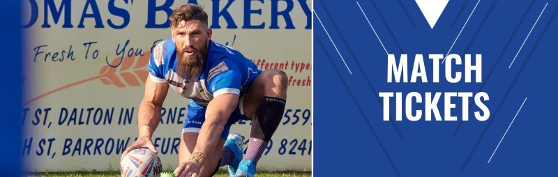 Buy tickets Barrow Raiders v Keighley Cougars Matt Johnson