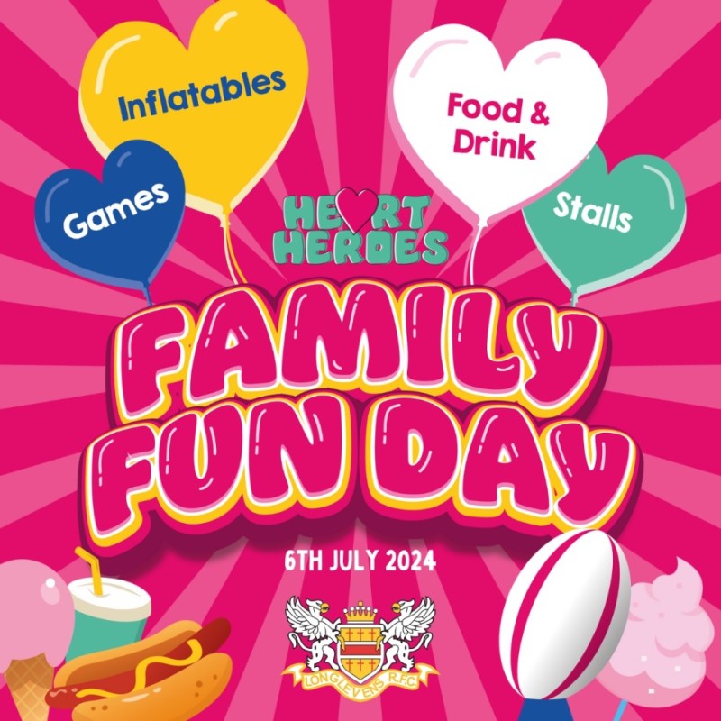 Buy tickets – Heart Heroes Family Fun Day 2024 – Longlevens RFC