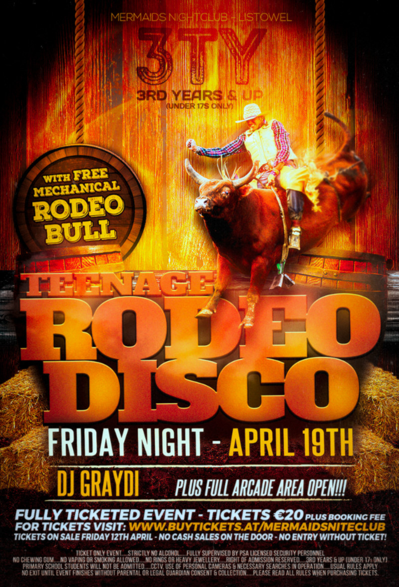 Discoteca Rodeo Store Buy tickets – 3TY - Rodeo Disco – Mermaids Niteclub