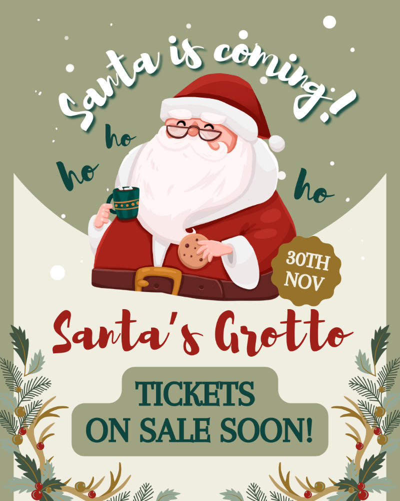 Pre-Book Tickets for Santa's Grotto 2024 – Santa's Grotto 2024 – Naunton Park Primary School