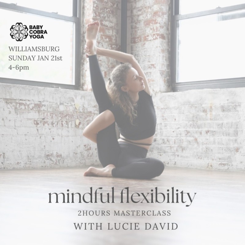 Buy tickets Mindful Flexibility with Lucie David (guest teacher