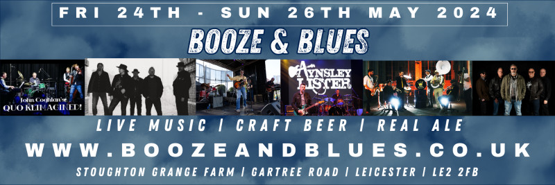 Select tickets – Booze & Blues – Stoughton Grange Farm Park