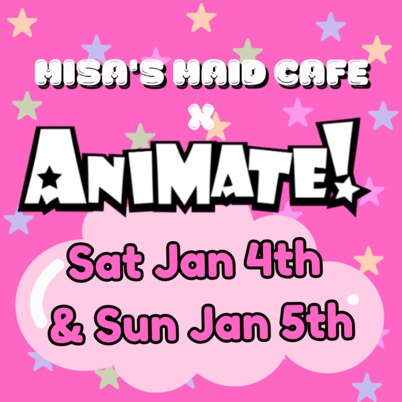 Book Now Maid Cafe Animate! Raleigh 2025 Raleigh Convention Center