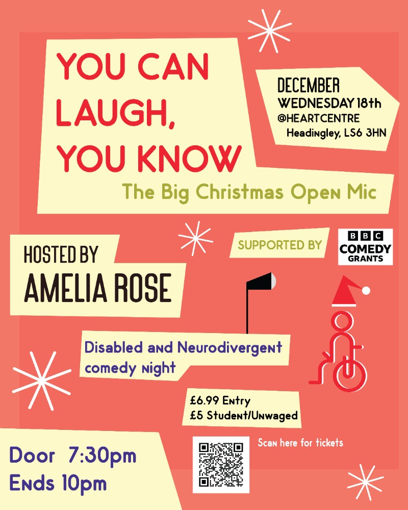 Select tickets You Can Laugh You Know Open Mic Christmas Party