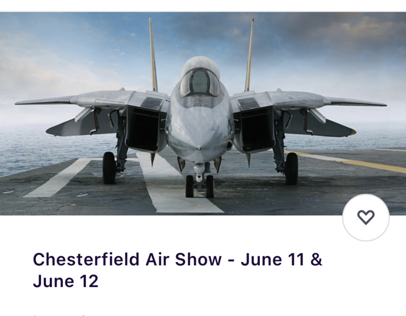 Buy tickets Chesterfield Air Show Viewing Epic Empowerment campus