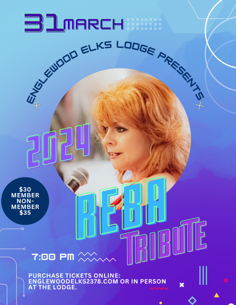 Buy tickets Reba Englewood Elks Lodge