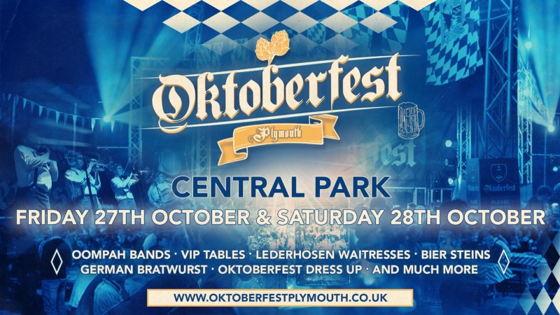 Buy tickets Oktoberfest Plymouth 2023 Central Park Fri 27 Oct