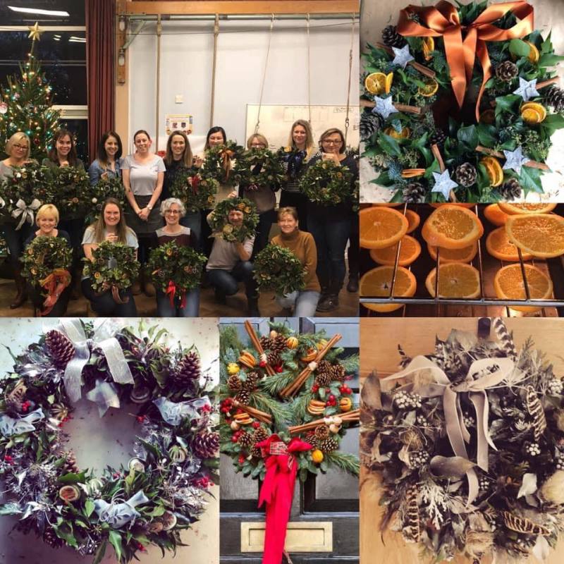 Buy tickets for Wreath Making Workshop (1 - 3pm) – Christmas Wreath ...