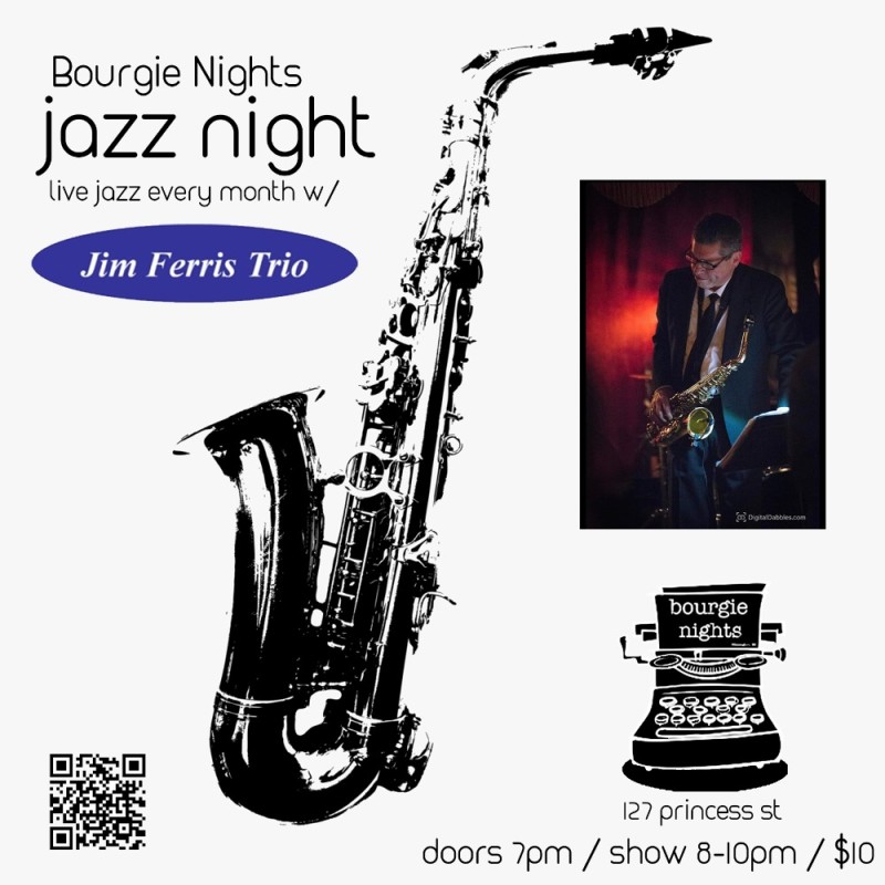 Buy tickets – Jazz Night w/ The Jim Ferris Trio – Bourgie Nights