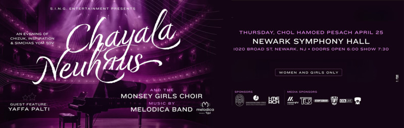 Buy tickets – Chayala Neuhaus & The Monsey Girls Choir (For Women ...