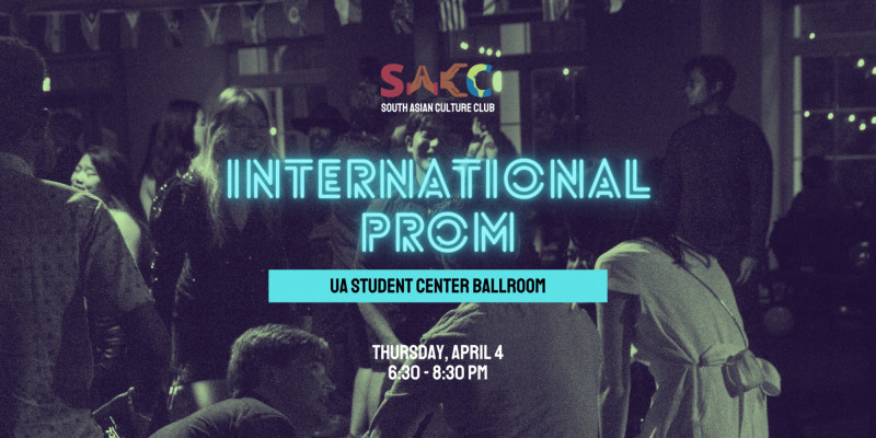 Join the guestlist – International Prom – UA Student Center Ballroom ...