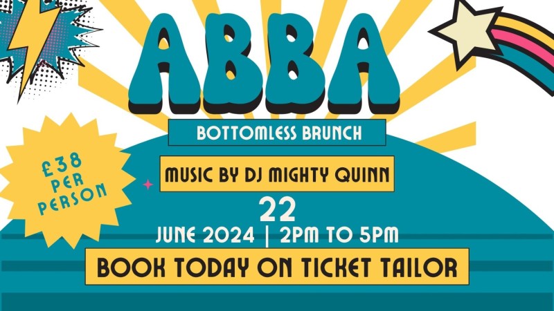 Buy tickets – Abba Bottomless Brunch – The Royal Hotel Cookstown