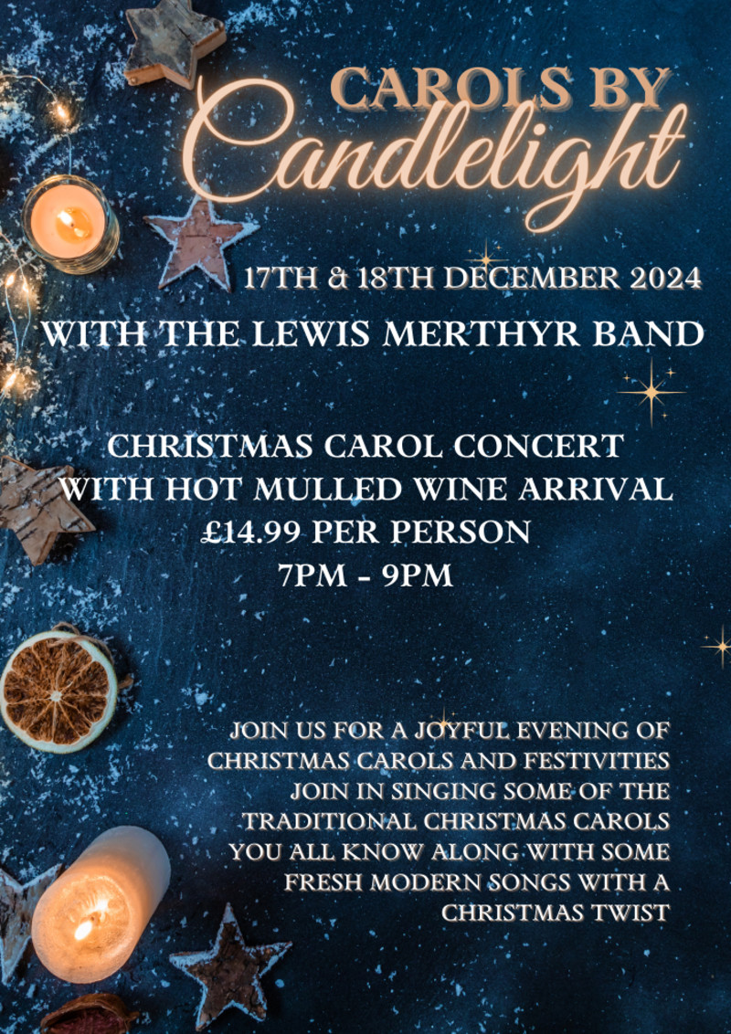 Buy tickets Carols by Candlelight The Heritage Park Hotel, Tue 17