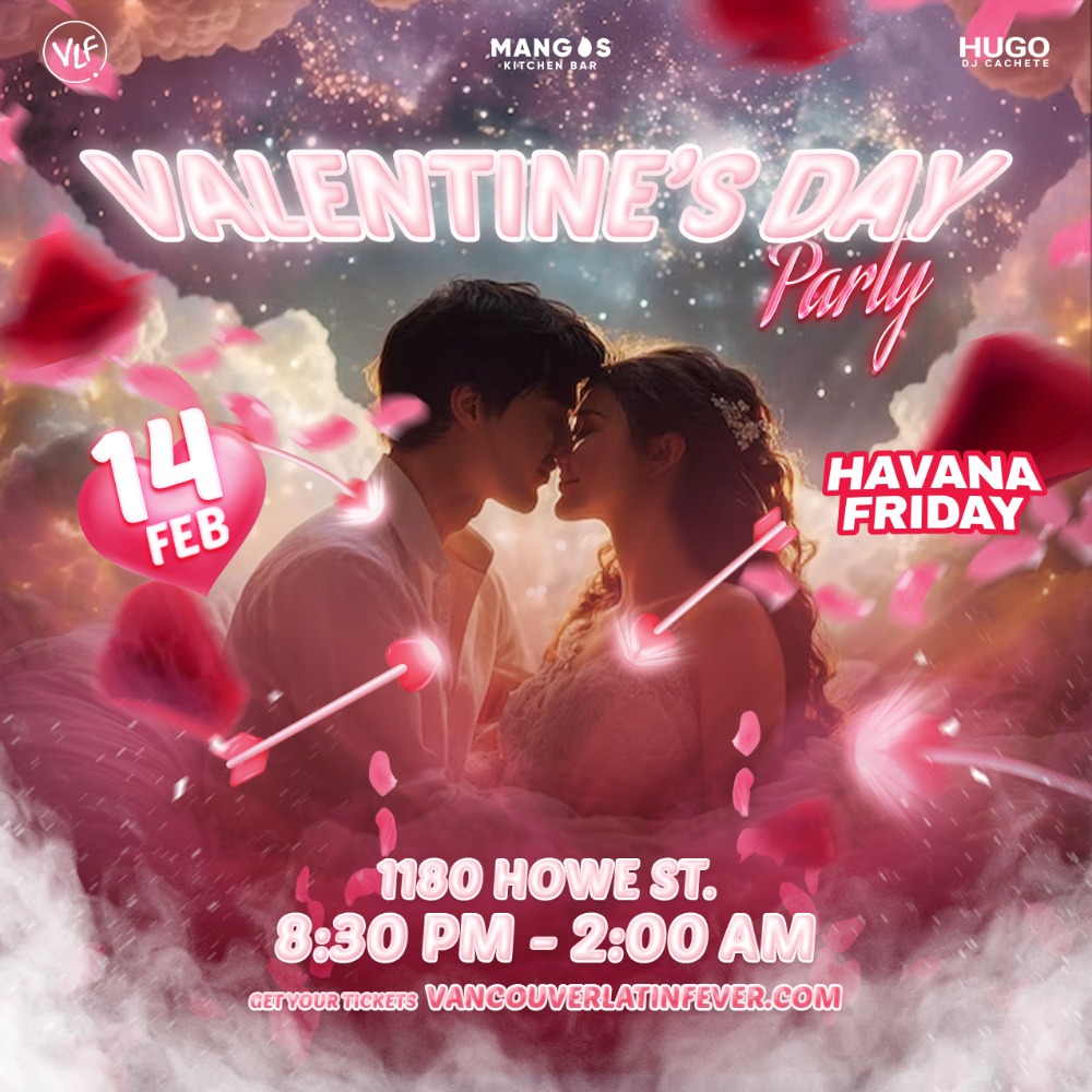 Valentine's Day Party at Mangos Kitchen Bar