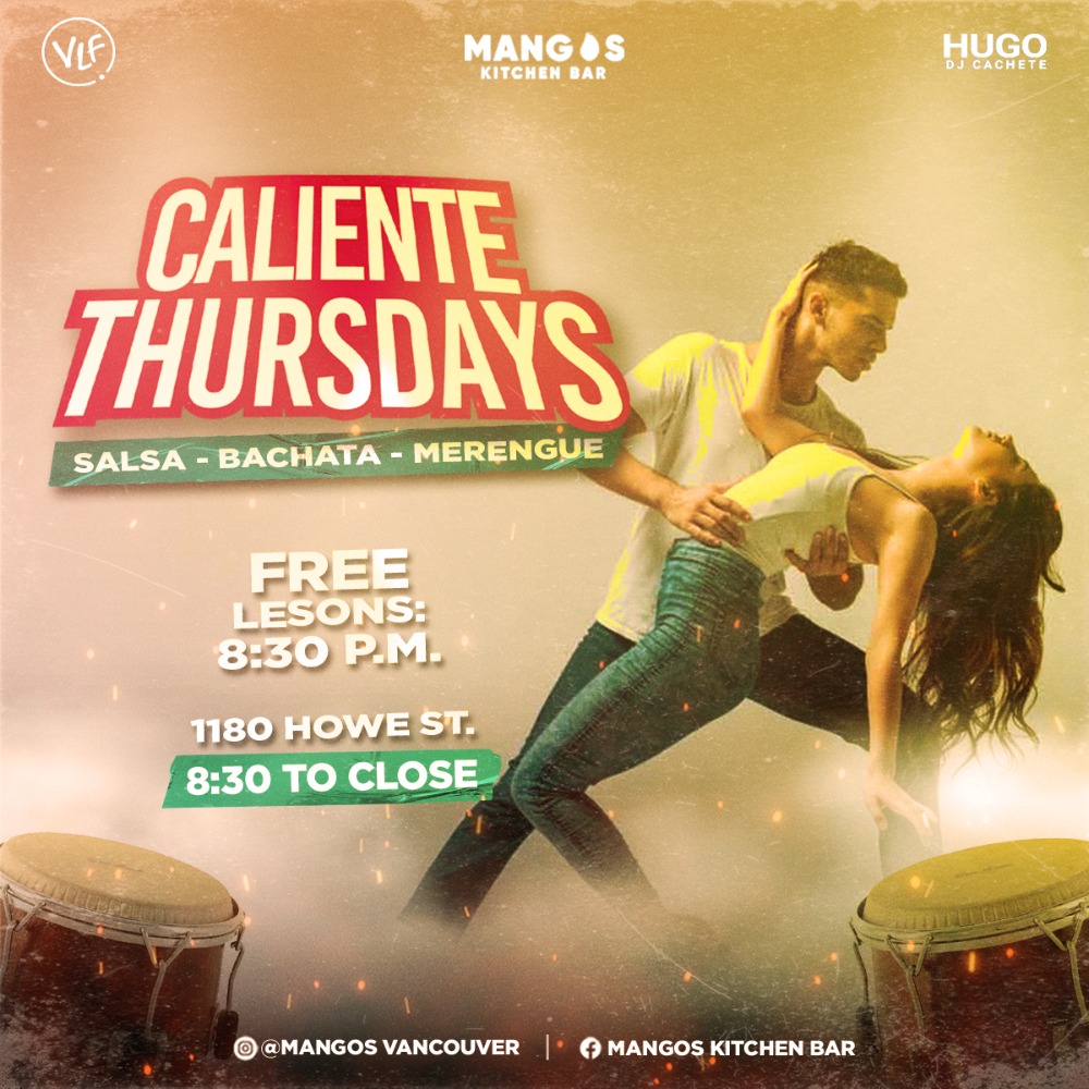 Caliente Thursdays at Mangos Kitchen Bar