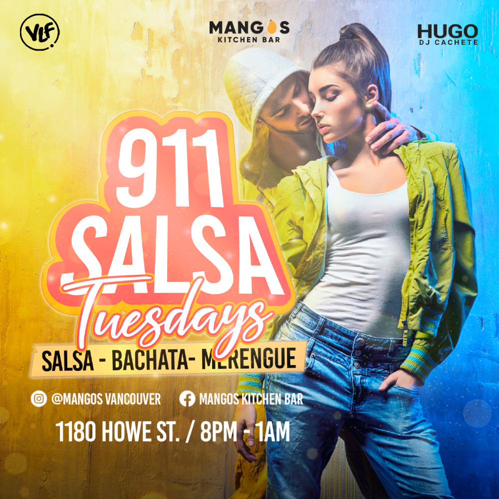 911 Salsa Tuesdays Mangos Kitchen Bar